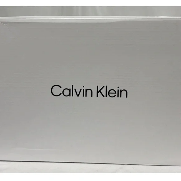 Calvin Klein Men's Ansly 2 Leather Slip-on Sneakers Size11.5 black .R14 - Picture 8 of 11